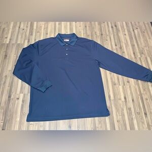 NEW Men's Long-sleeved Collared Performance Shirt